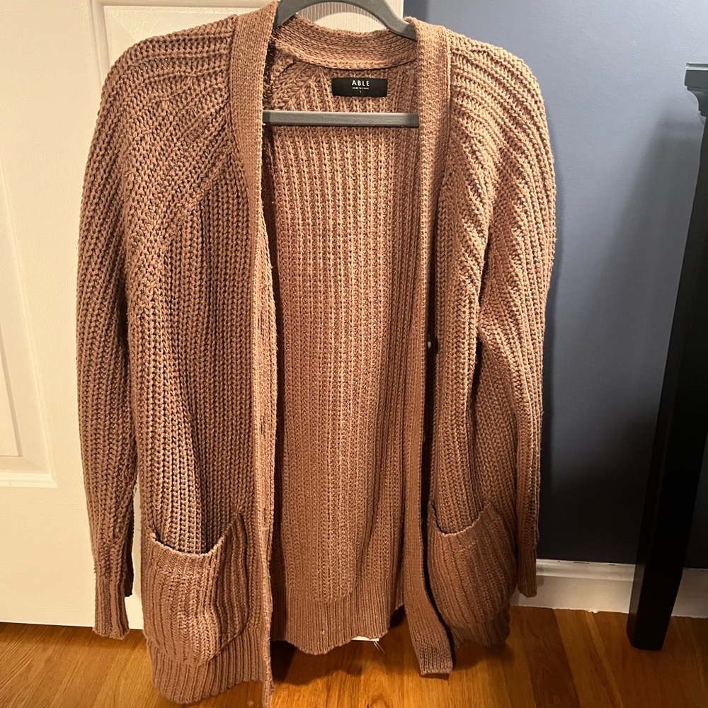 NWOT ABLE cardigan, large